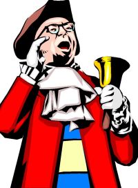 Click on the town crier for the 2014 events!